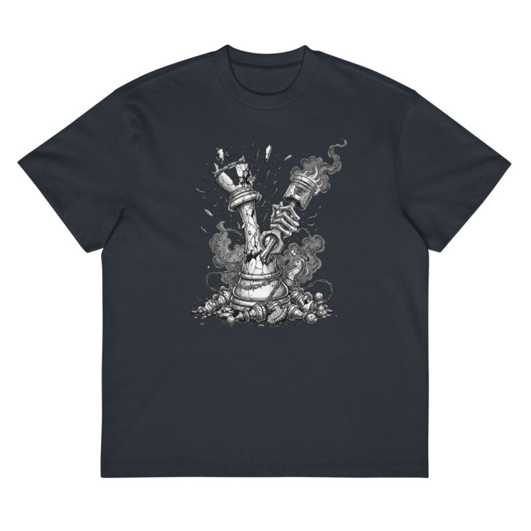 Burning Piston Box T-Shirt