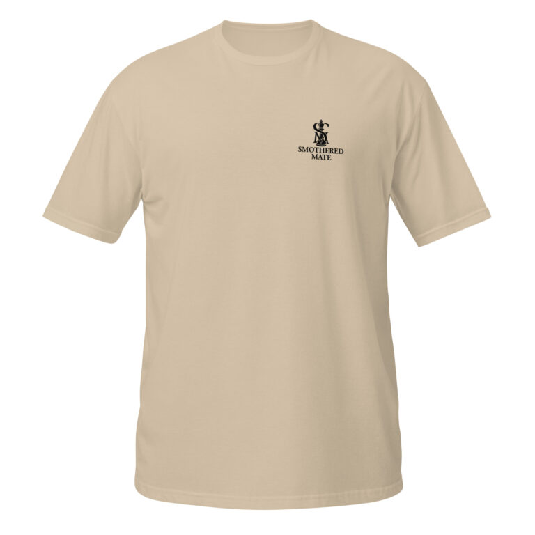 Smothered Mate logo t-shirt front
