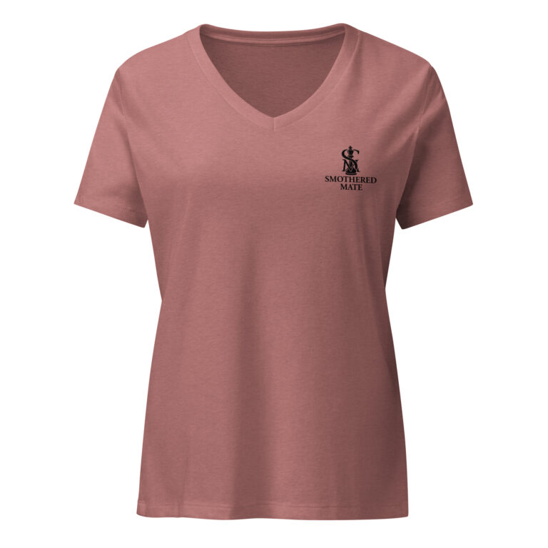 Women’s Smothered Mate V-Neck Logo T-Shirt - front