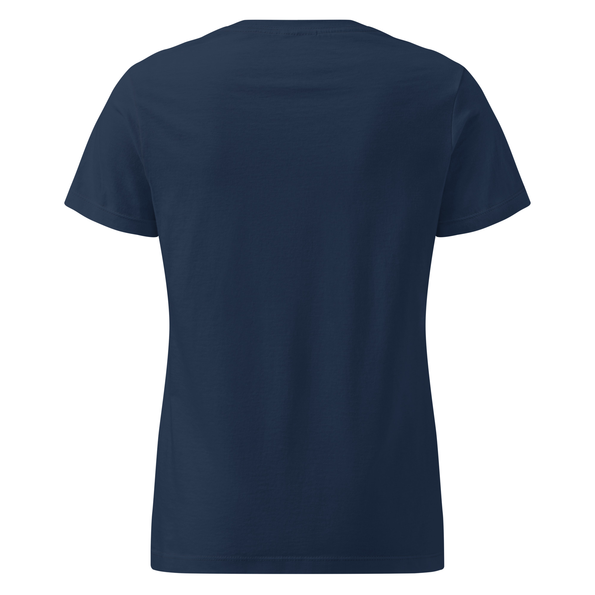 Smothered Mate logo women's chess t-shirt by Smothered Mate - back