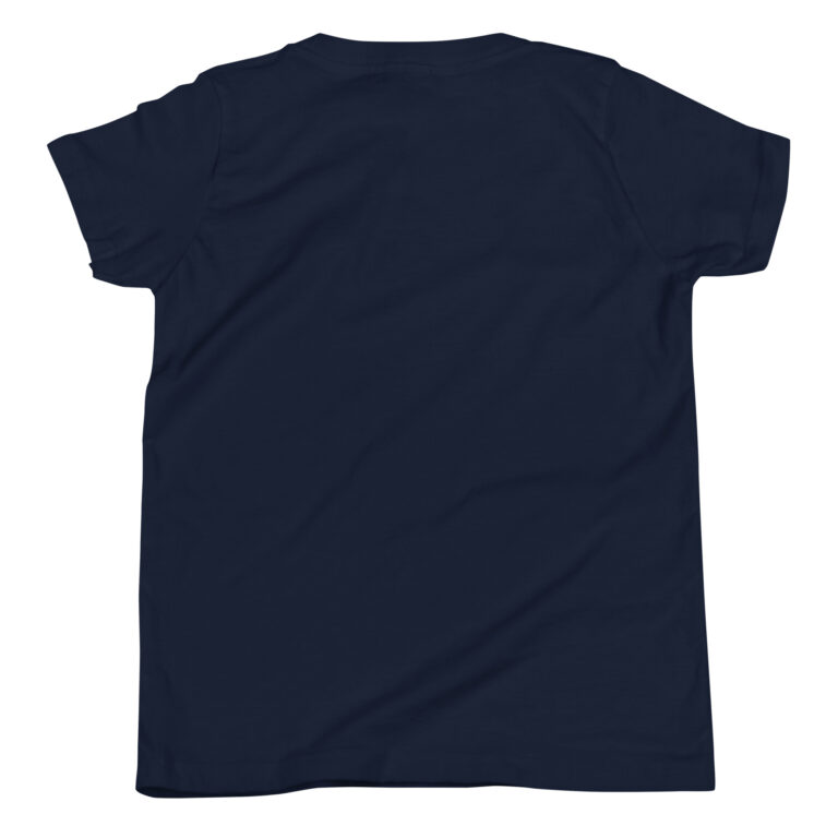 Kids Future Bots chess t-shirt backside by Smothered Mate